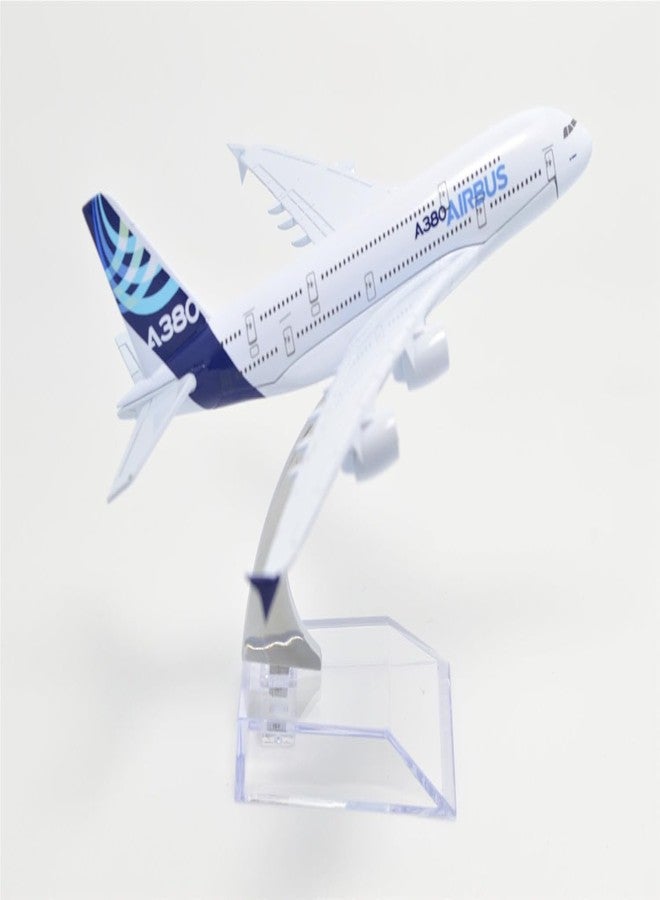 HOUSE HATCH Diecast Aeroplane Scale Model, Aircraft Model Airline, Metal Aircraft, Only for Display Size -16 Cm Multicolor (Airbus A380) - Image 4